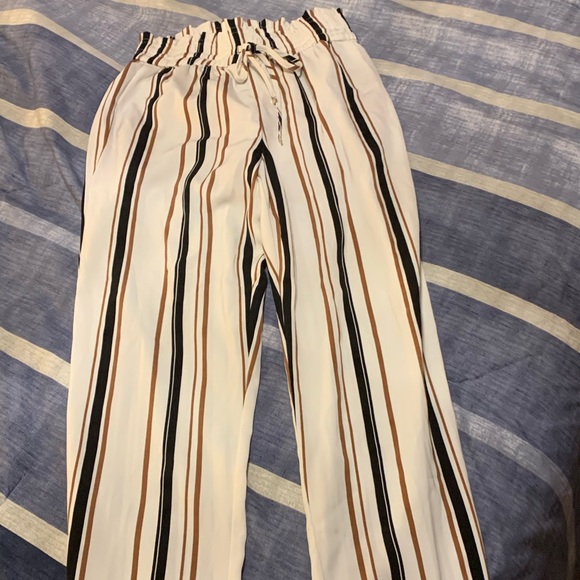 Flowy striped pants - Picture 1 of 3